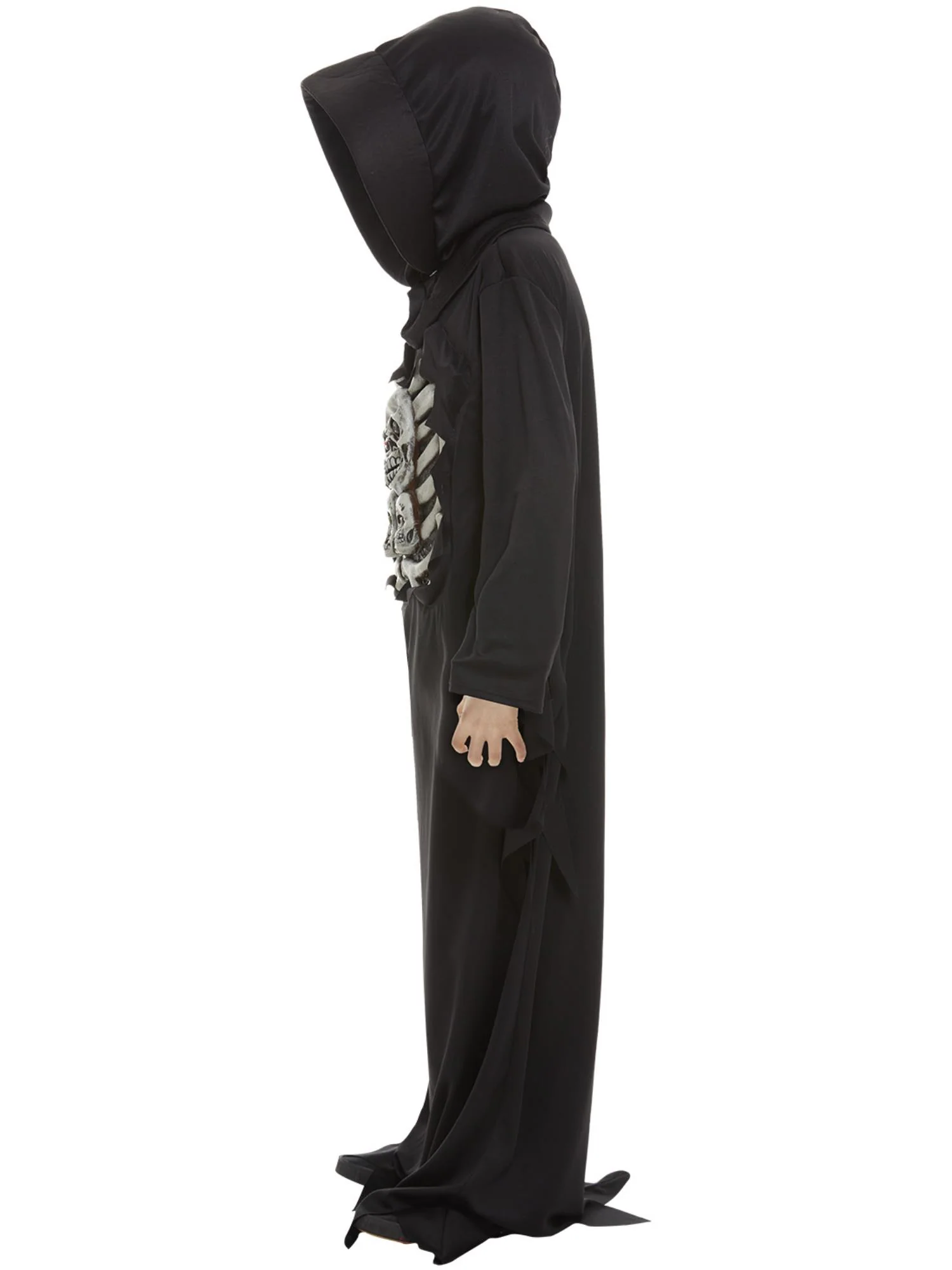 Boys Skeleton Reaper Costume - Image 4